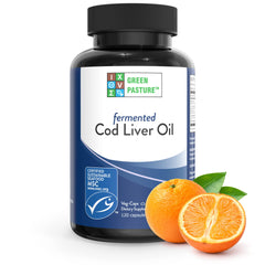 Green Pasture Fermented Cod Liver Oil - Capsules