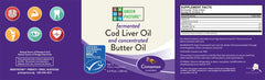 Green Pasture Butter Oil and Fermented Cod Liver Oil Blend - Gel