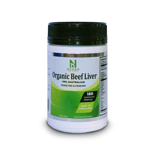 NXGEN Organic Grass-Fed Beef Liver