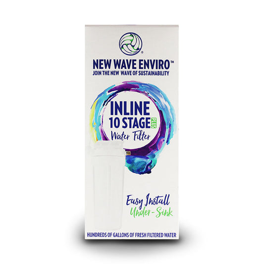 New Wave 10 Stage Plus Water Filter System - Inline (Under Sink)