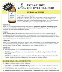 Rosita Extra-Virgin Cod Liver Oil