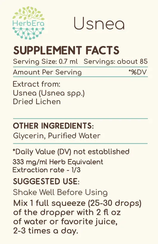 HerbEra Usnea Tincture